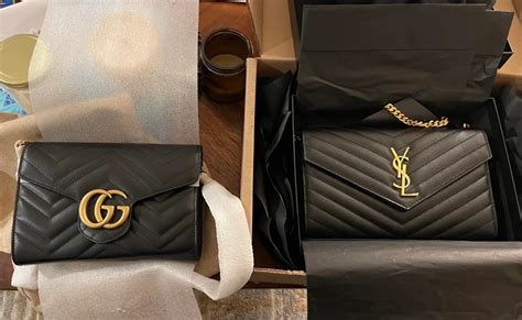 gucci vs ysl aesthetic.